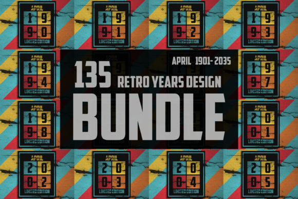 135 Retro Years - April 1901 - 2035