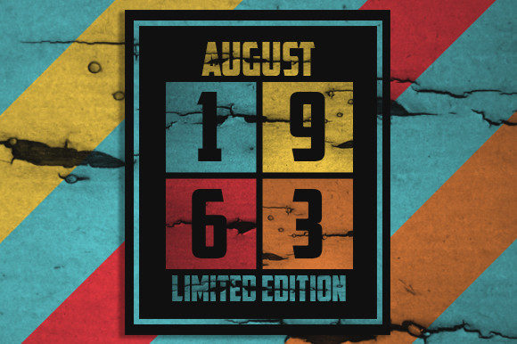 Retro August 1963 Limited Edition