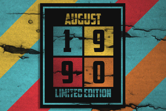 Retro August 1990 Limited Edition