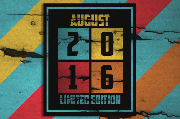 Retro August 2016 Limited Edition