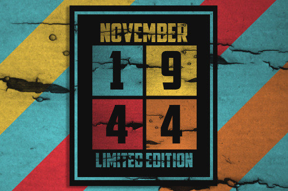 Retro November 1944 Limited Edition