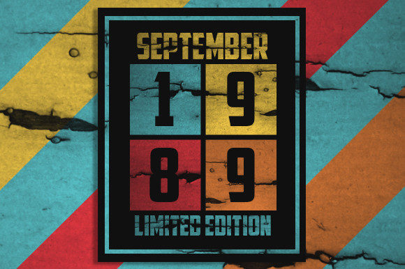 Retro September 1989 Limited Edition